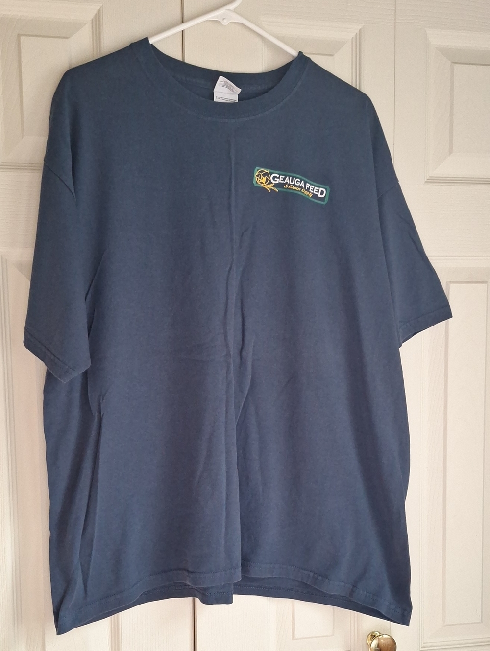 Navy Blue Logo Tee Shirt Size XL